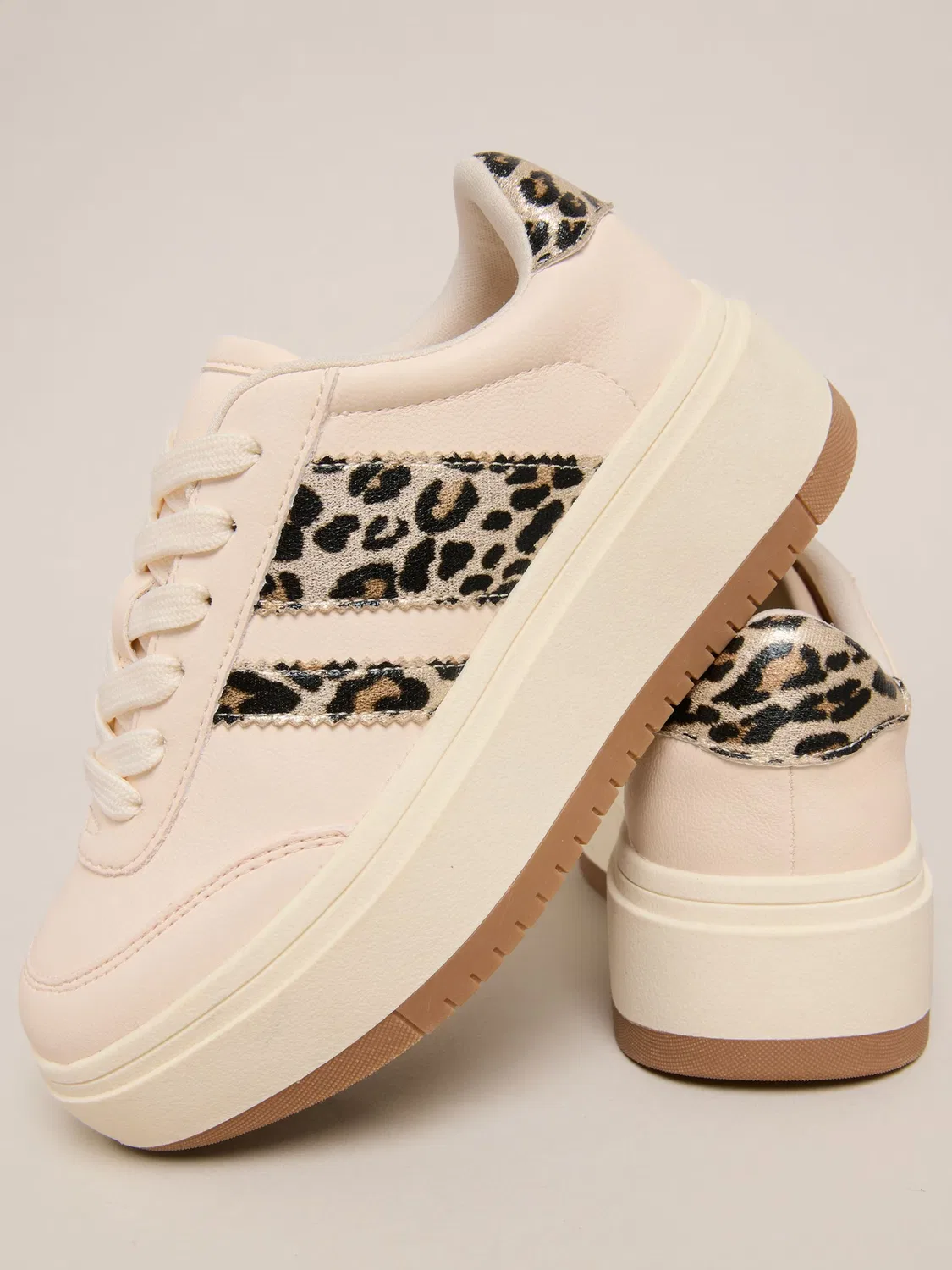 Кроссовки Lipsy, Cream/Camel — фото 3