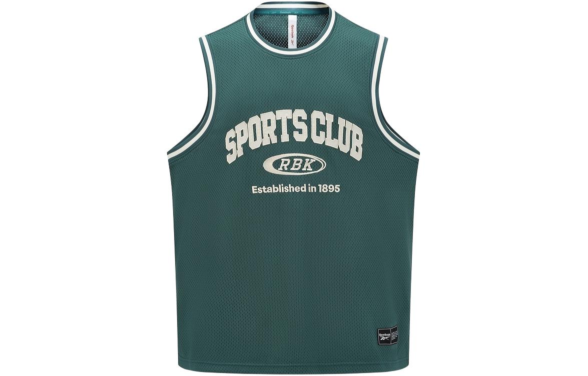 

Футболка-майка унисекс зеленая Reebok