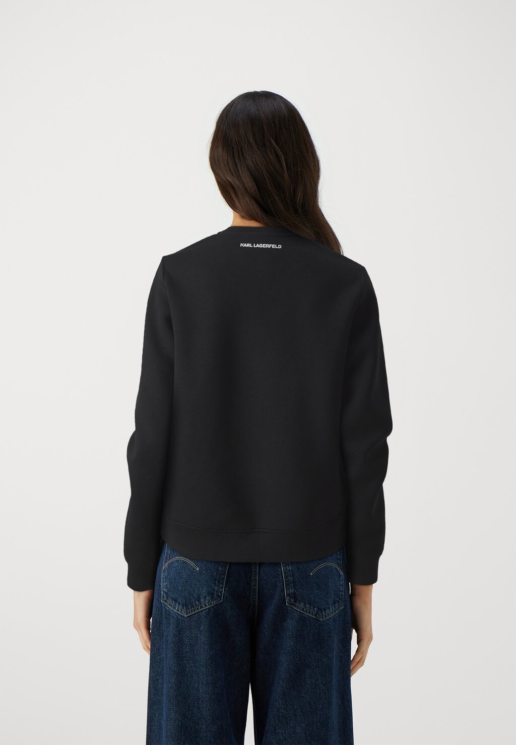 

Свитер Seasonal Logo KARL LAGERFELD, черный