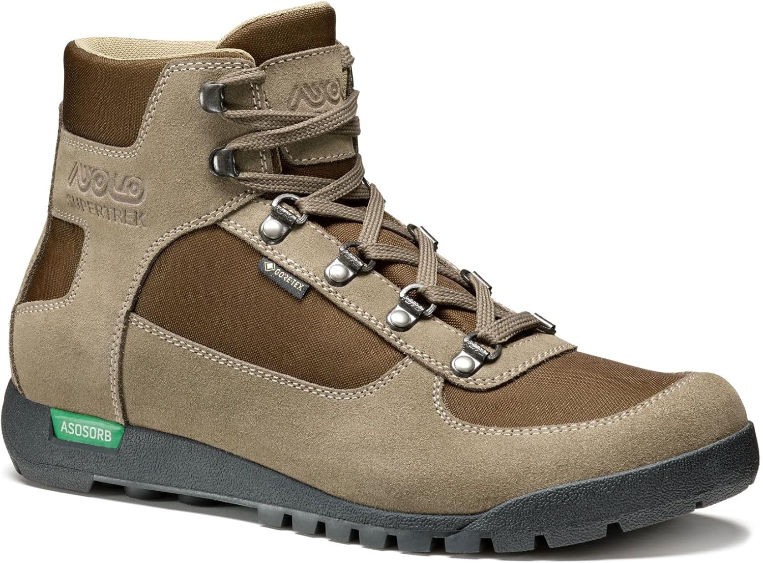 

Треккинговые ботинки ASOLO Supertrek GTX - мужские, бежевый/песочный