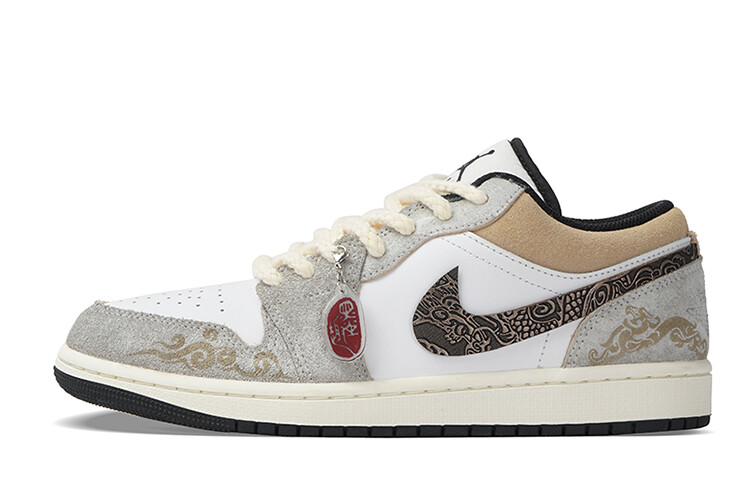 

Jordan Air Jordan 1 винтажные баскетбольные кроссовки женские, Gray/White