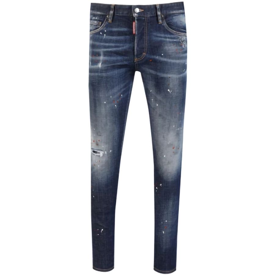 

Шикарные потертые джинсы Cool Guy Dsquared2, синий