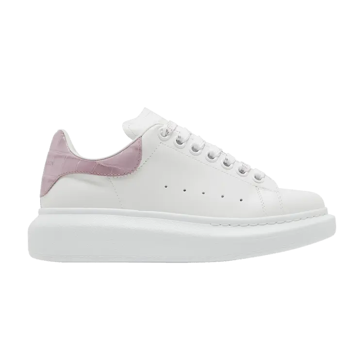 Кроссовки Alexander McQueen Alexander McQueen Wmns Oversized Sneaker 'White Antic Pink', белый