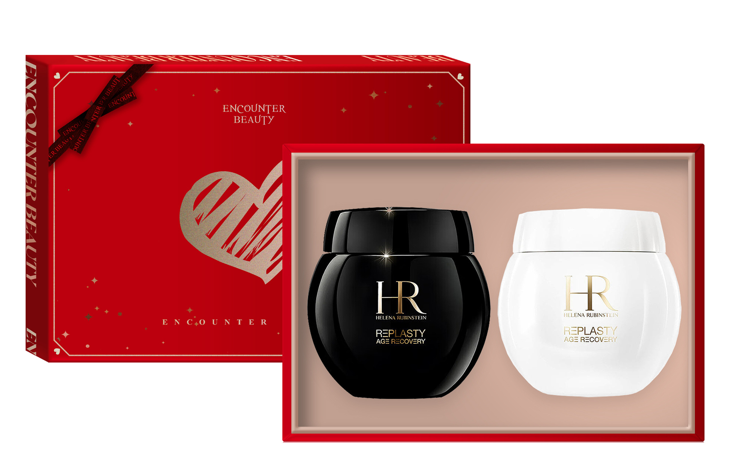 HELENA RUBINSTEIN Черно-белый набор успокаивающей уходовой косметики bandage увлажняющий успокаивающий антиоксидантный 50мл*2 — фото 3