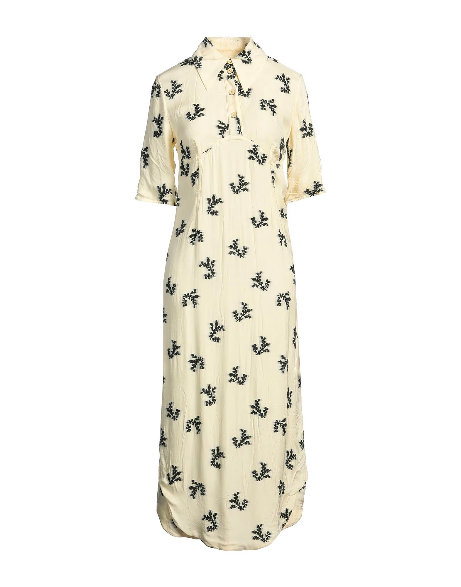 

Платье миди Jil Sander, пастельно-желтый