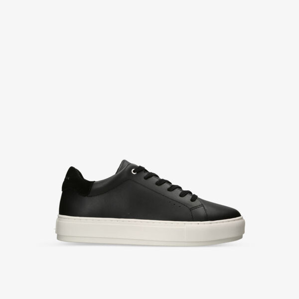 

Кожаные низкие кеды Laney2 с логотипом из фольги Kurt Geiger London, черный