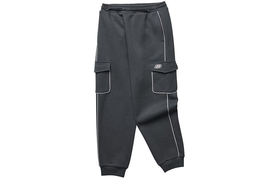 

Детские трикотажные спортивные штаны Skechers, Iron Door Gray/006L
