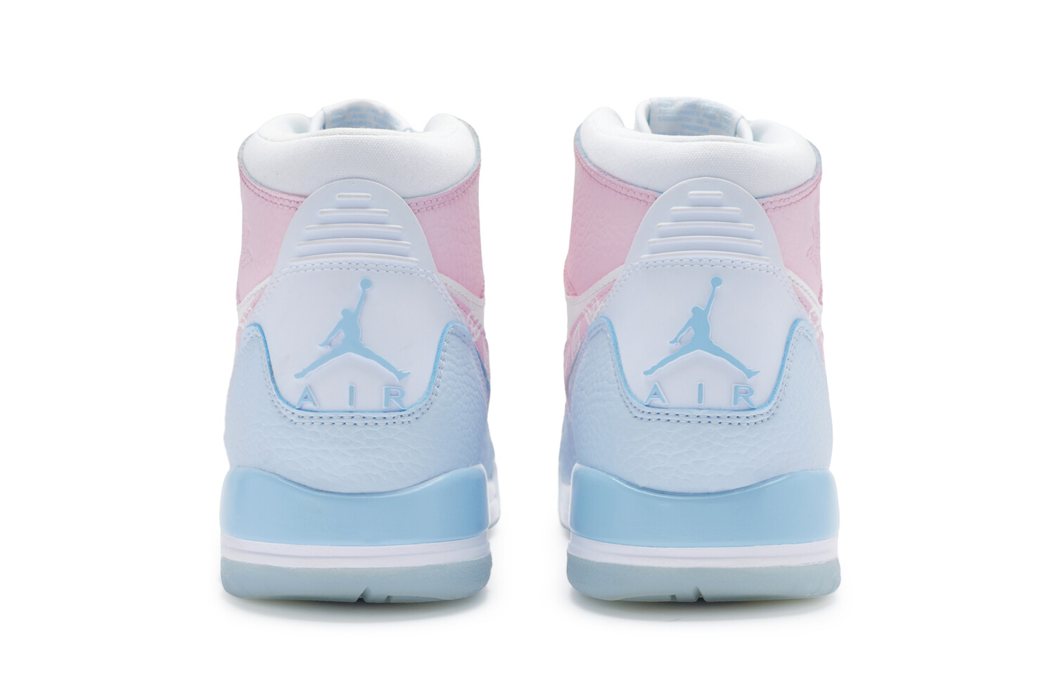 Кроссовки JORDAN Legacy 312 Vintage Basketball Shoes Women's High-Top Pink — фото 3