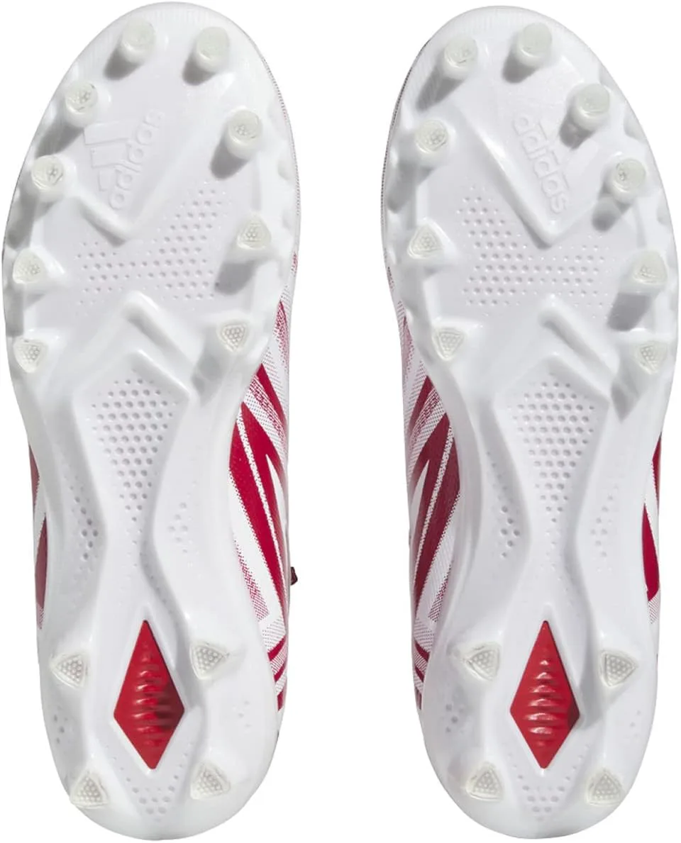 Футбольные бутсы Adidas Mens Freak 23 для игры в линию Name ‎Adidas, красно-белый — фото 4