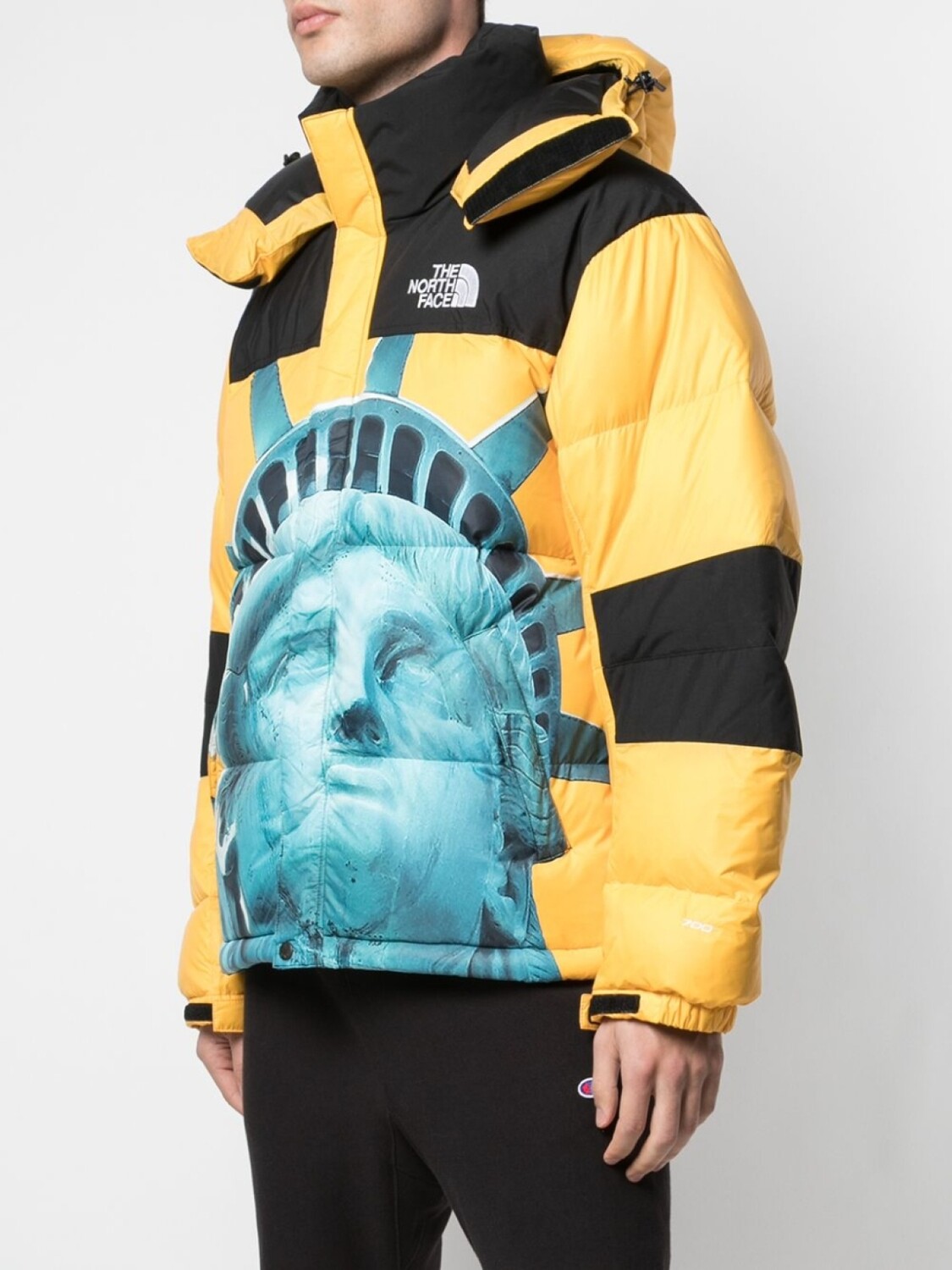 Пуховик Baltoro из коллаборации с The North Face Supreme, желтый — фото 3
