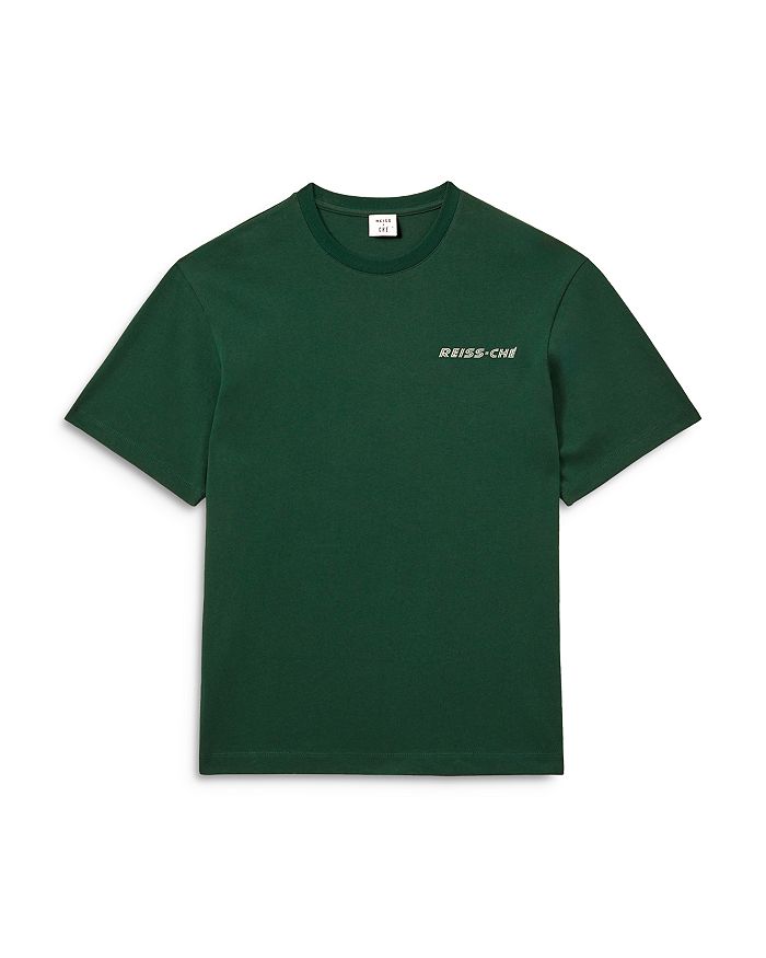 

Футболка Captain Oversize Airline Crewneck REISS, зеленый