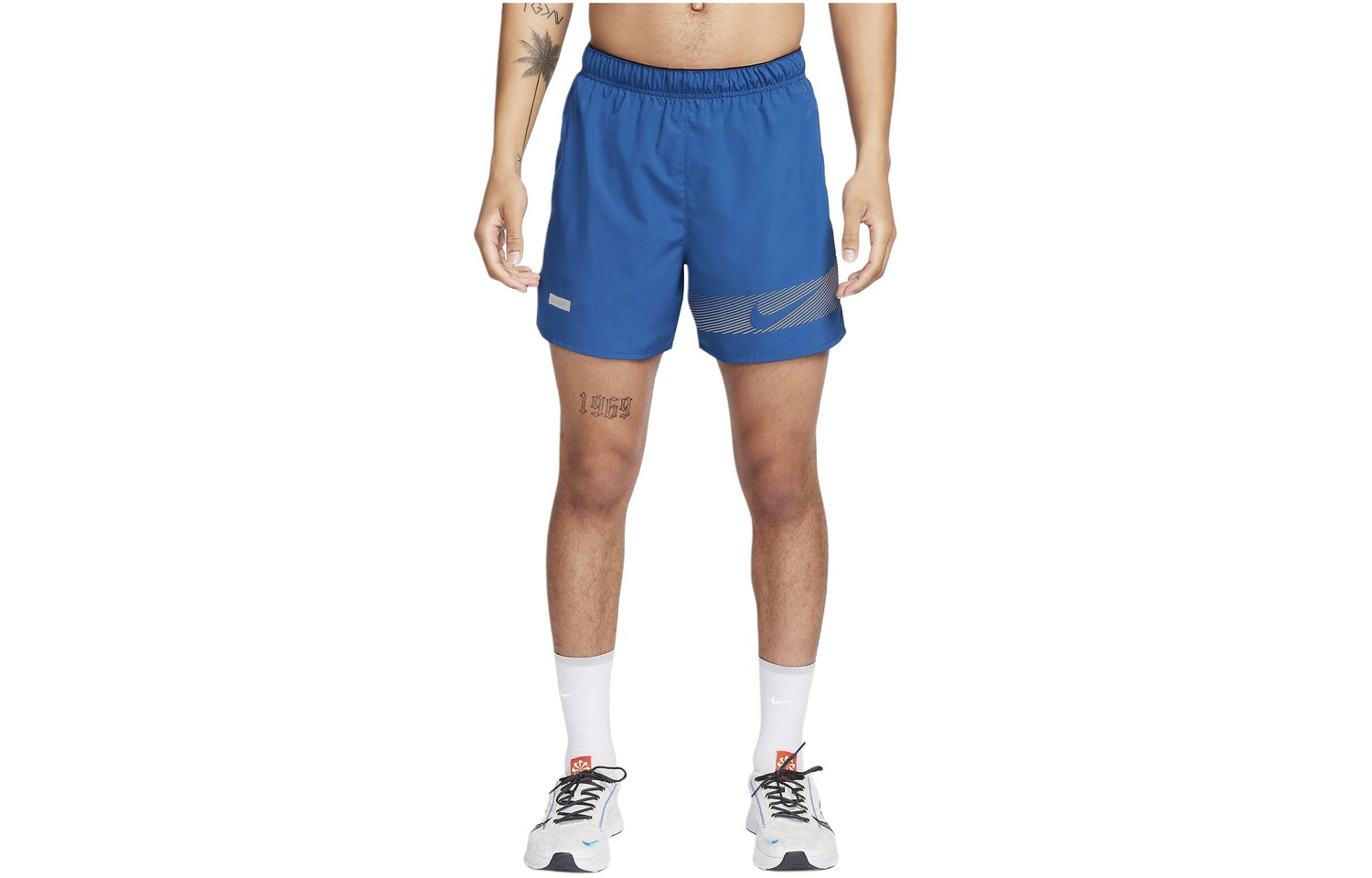 

Спортивные шорты мужские синие Nike, синий