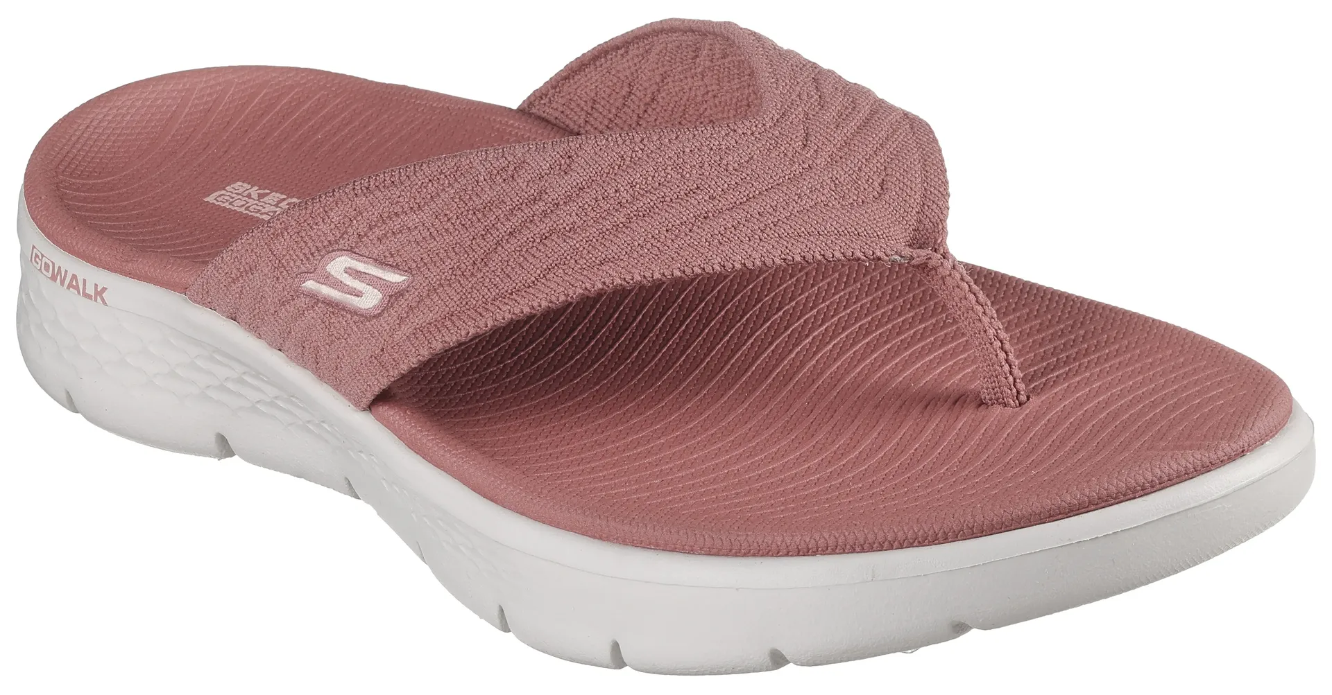 

Шлепанцы Skechers "GO WALK FLEX SANDAL-SPLENDOR-X", летняя обувь, тапочки, туфли для бассейна со стелькой Goga Mat, лиловый