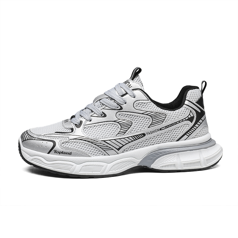 

Topland Мужские низкие массивные кроссовки Silver 8007, цвет Silver 8007