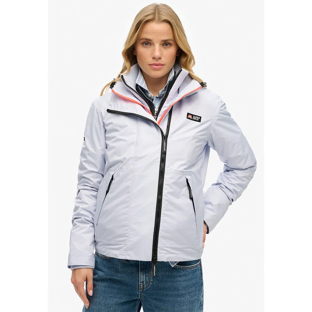 

Куртка Superdry Mtn Windbreaker, фиолетовый