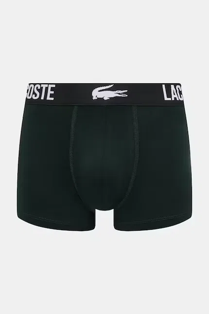 Боксеры из хлопка с эластаном 3 шт Lacoste, серый — фото 4