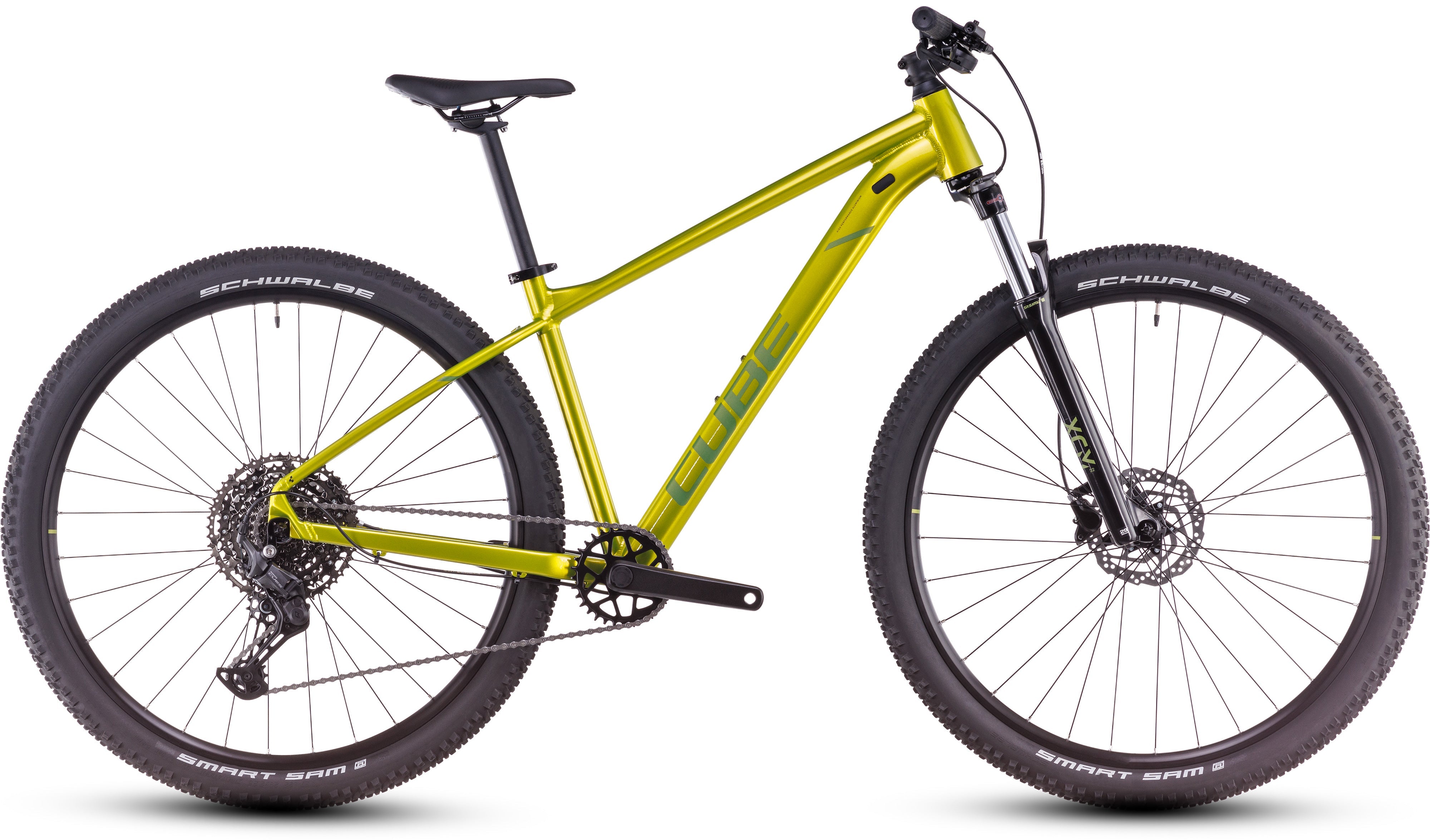 

Горный велосипед Cube Aim SLX flashlime´n´juniper (2025)