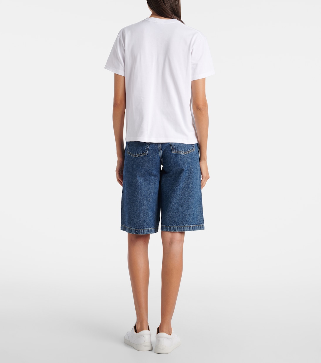 Футболка из хлопкового джерси с логотипом Polo Ralph Lauren, белый — фото 3