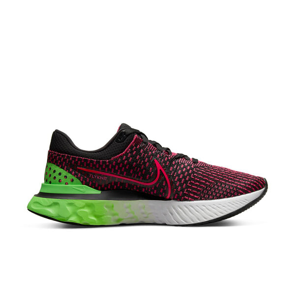 Кроссовки react infinity run flyknit 3 Nike, черный — фото 2