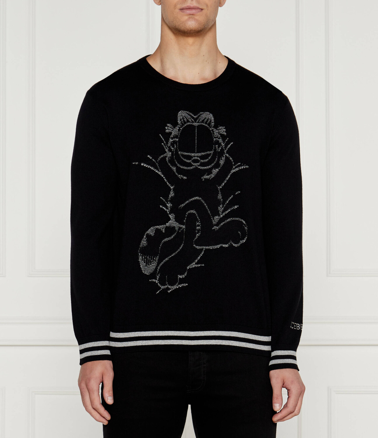 

Свитер Iceberg ICEBERG X GARFIELD Regular Fit, черный