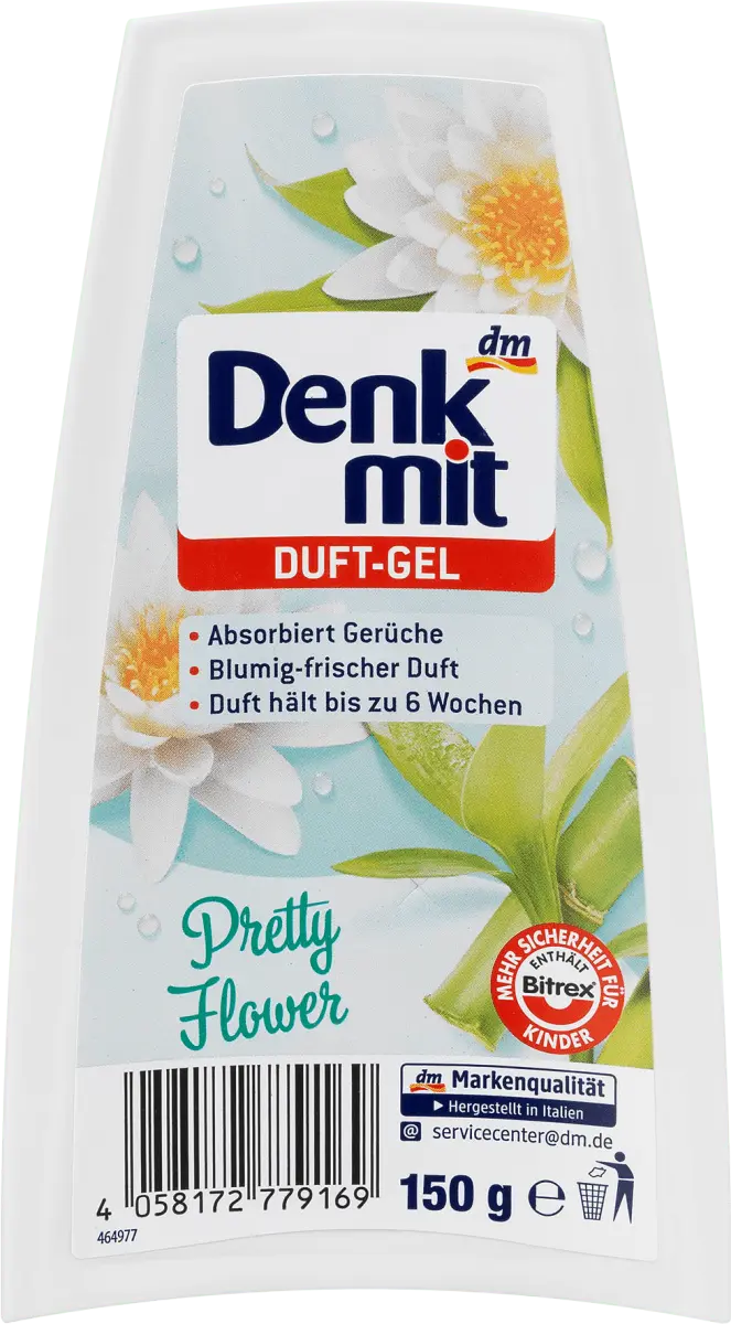 

Освежитель воздуха ароматный гель Pretty Flower 150г Denkmit