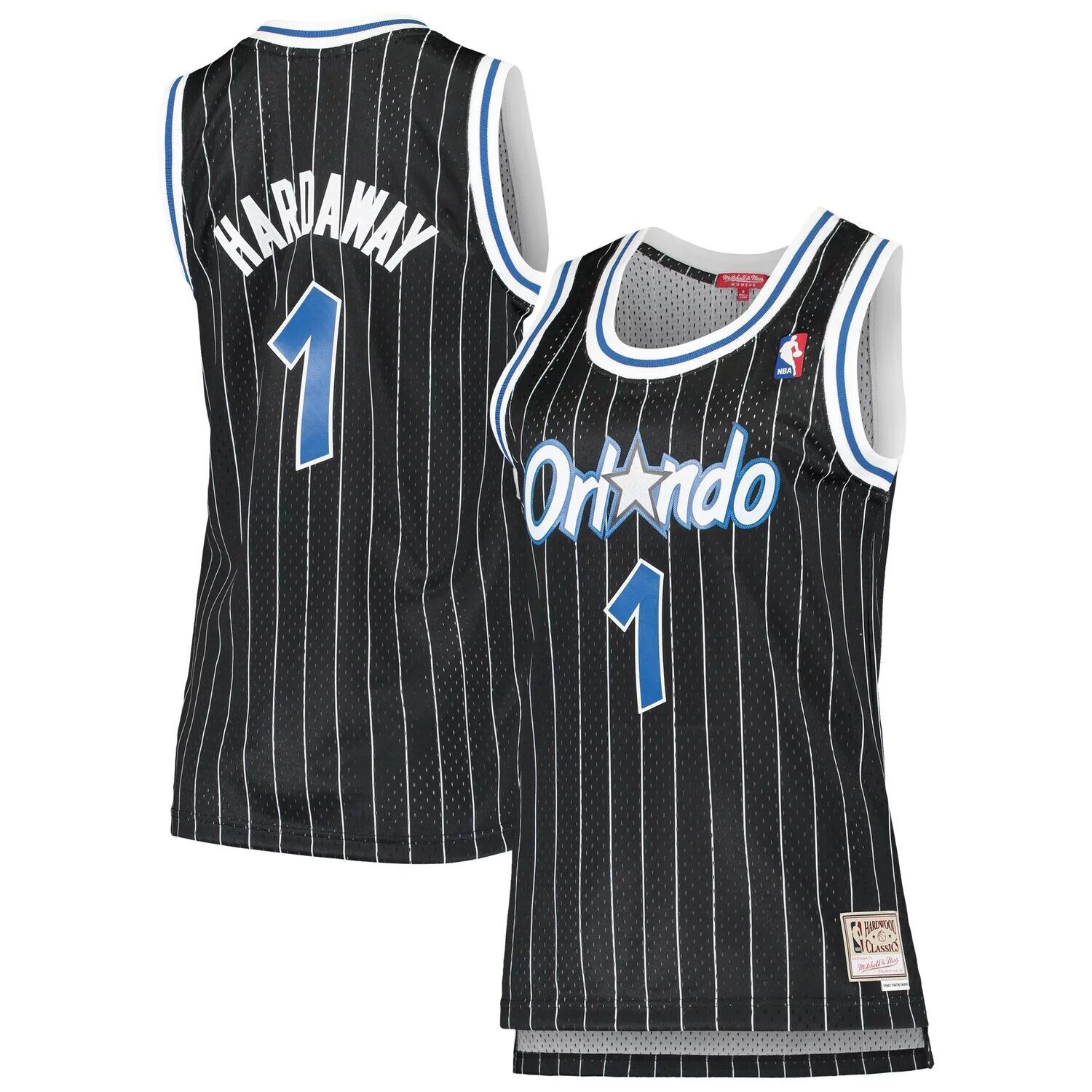 

Женский трикотаж Mitchell & Ness Penny Hardaway Black Orlando Magic 1994-95 Hardwood Classics Swingman