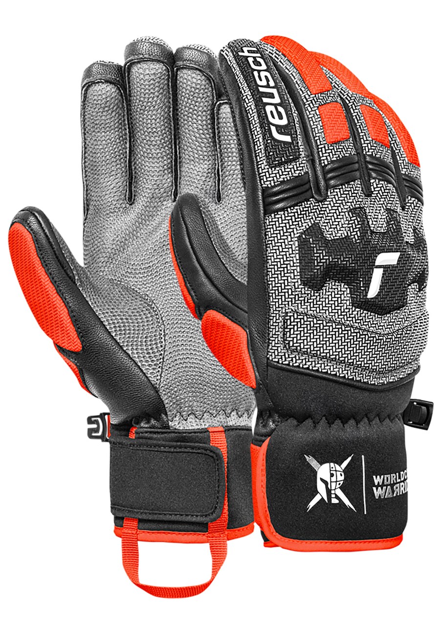 

Спортивные перчатки REUSCH Worldcup Warrior DH, серый/красный