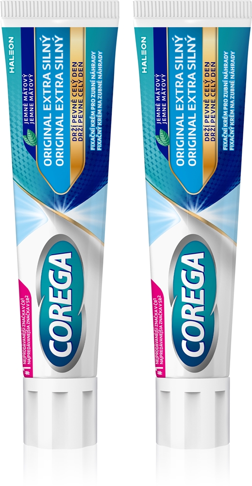 

Оригинальный гель сверхсильной фиксации Corega, 2× 70 гр