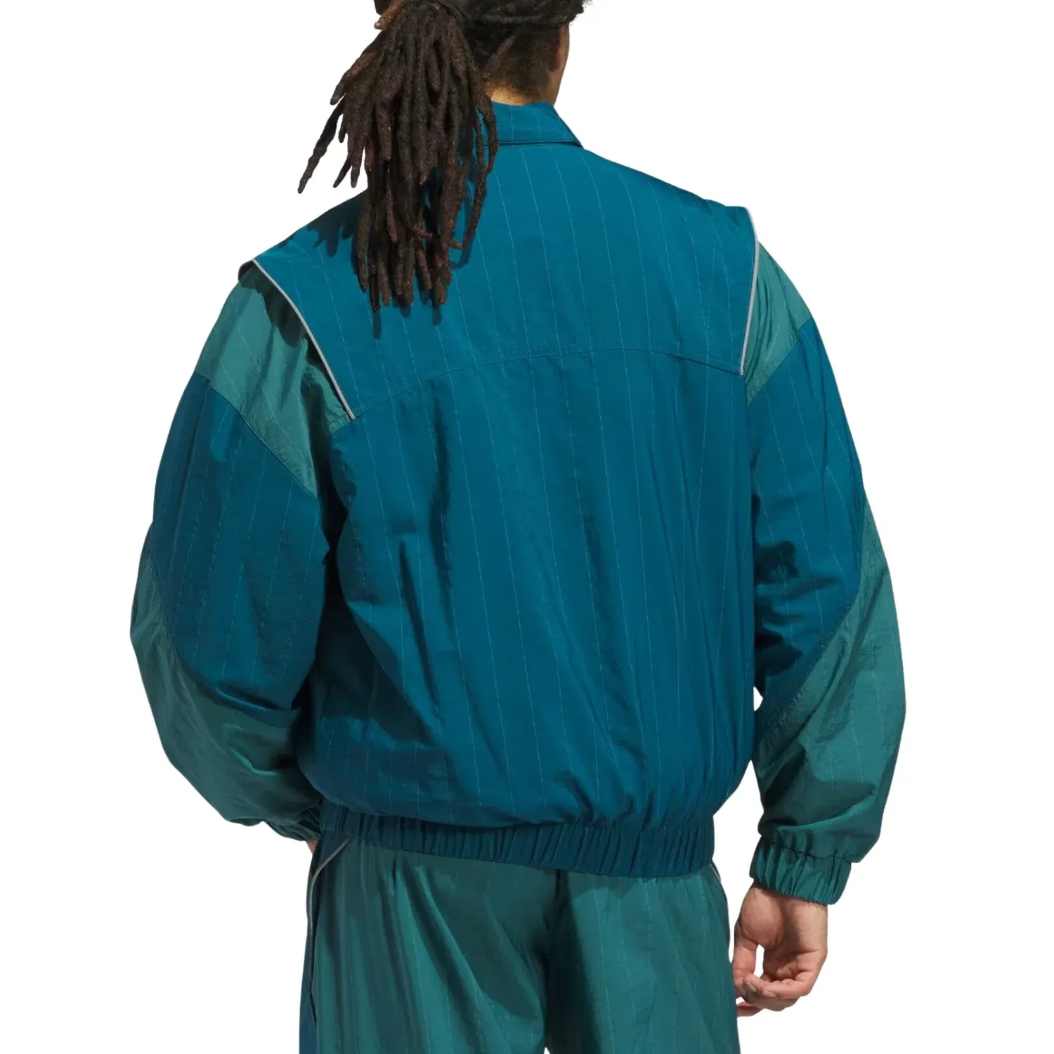 Ветровка Adidas Venice Wind Jacket 'Tech Mineral' JX6180, зеленый — фото 3
