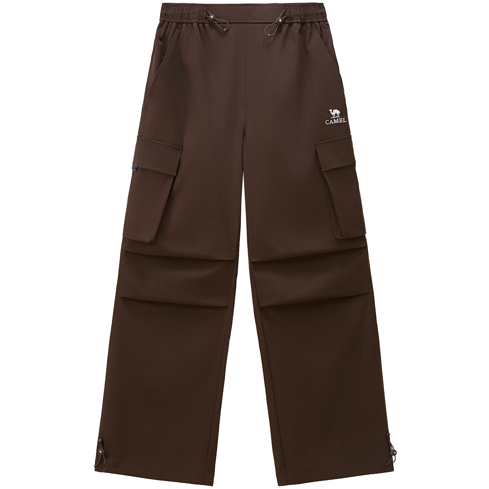 

Женские утепленные карго-штаны с флисовой подкладкой CAMEL, french коричневый