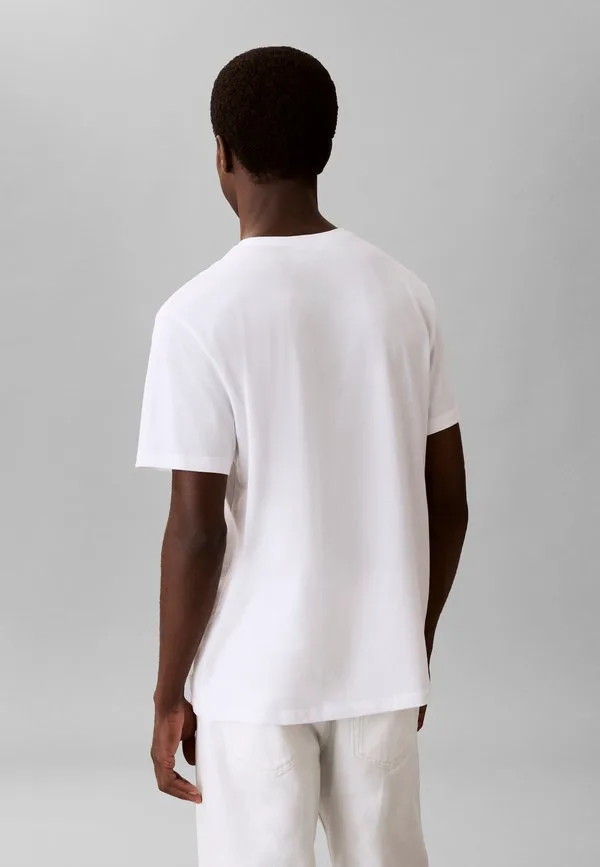 Футболка с графическим принтом в спортивном стиле Calvin Klein, Bright White — фото 3