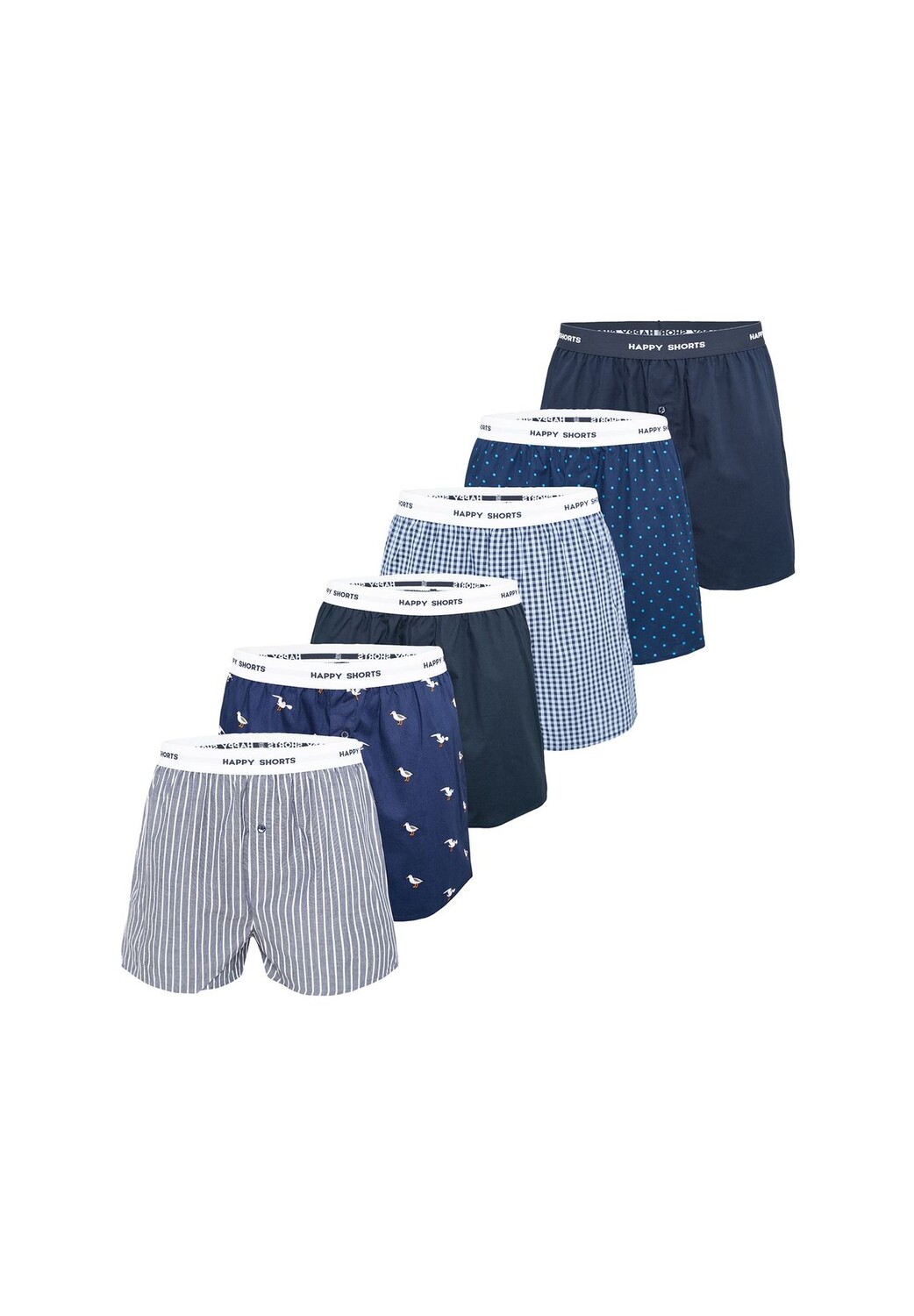 

Боксерский микс HAPPY SHORTS, цвет Geo Herren