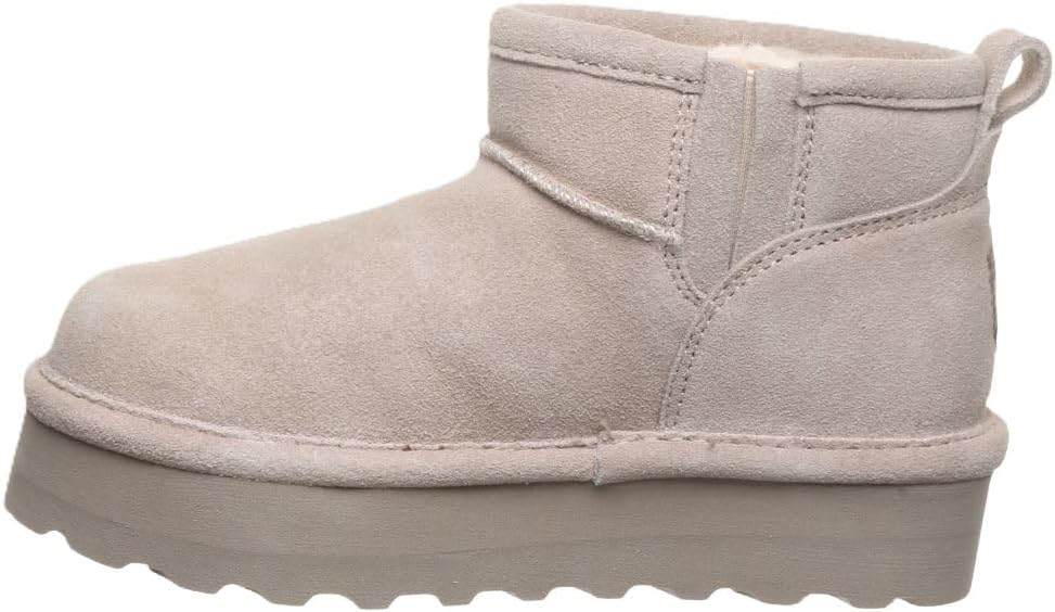 BEARPAW Унисекс-Детские Ретро Короткие Ботинки до Щиколотки (Маленький и Большой Ребенок), Mushroom — фото 2