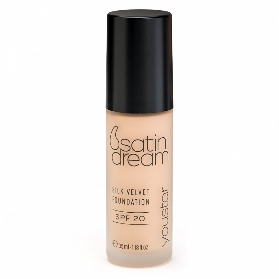 

Жидкая основа satin dream foundation spf20 Youstar, цвет nr. c20, 35 мл