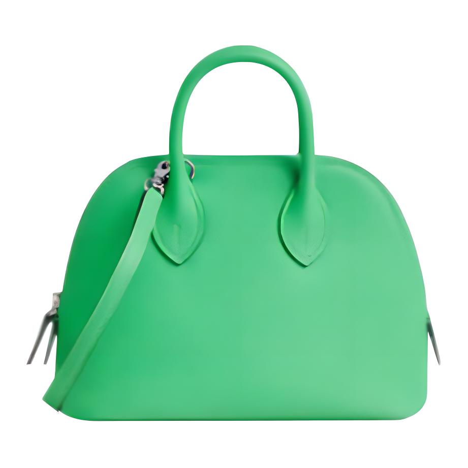 

HERMES Bolide Evercolor Calfskin Боулинг-сумка, Сумка через плечо, Кроссбоди, Мини-клатч Женская Comic Green