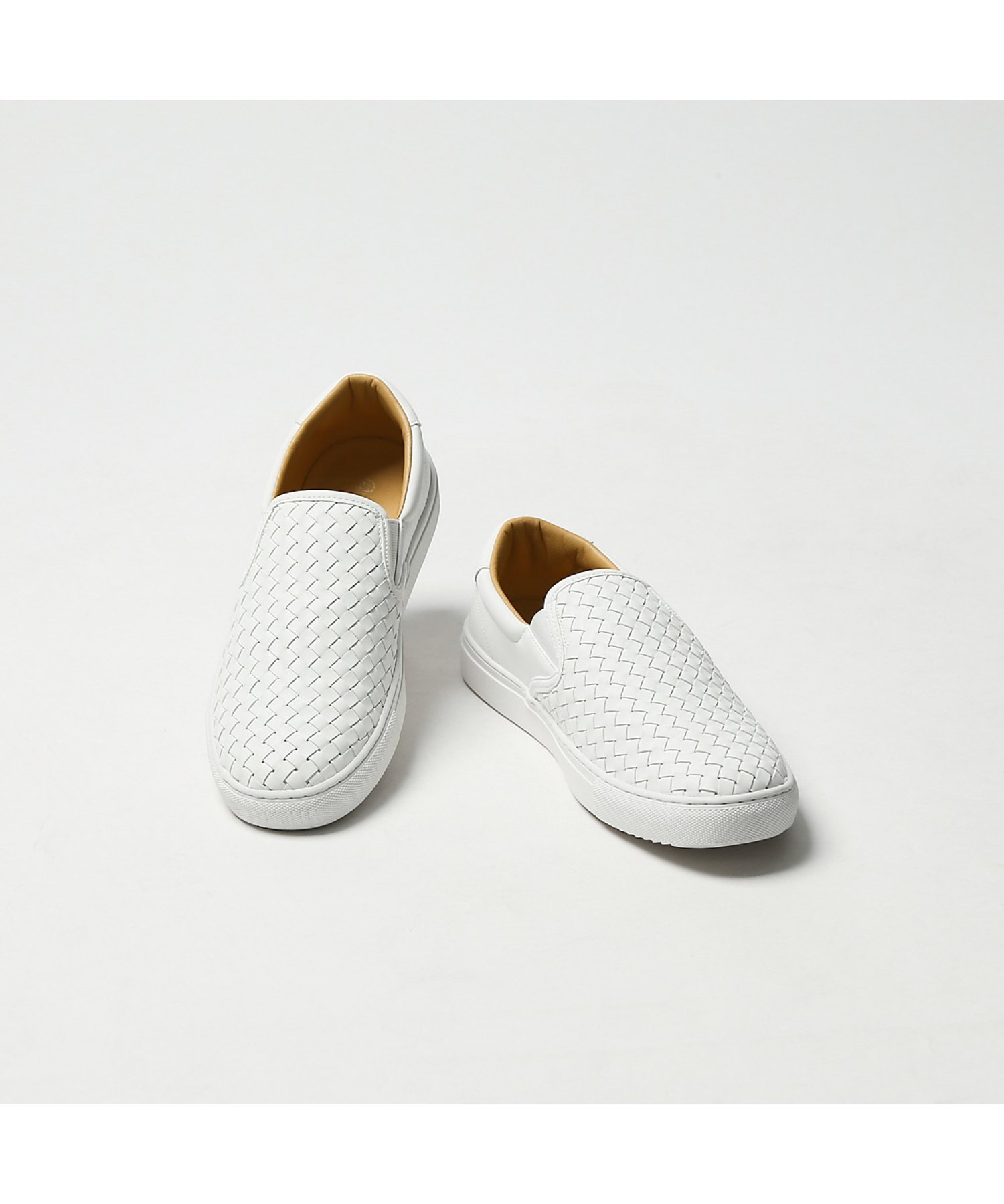 Слипоны с сетчатой подошвой и амортизацией Shark Sole AlfredoBANNISTER, White — фото 4