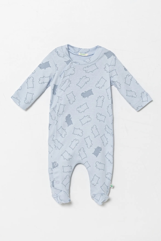 

Хлопковые пижамы для младенцев United Colors Of Benetton, синий