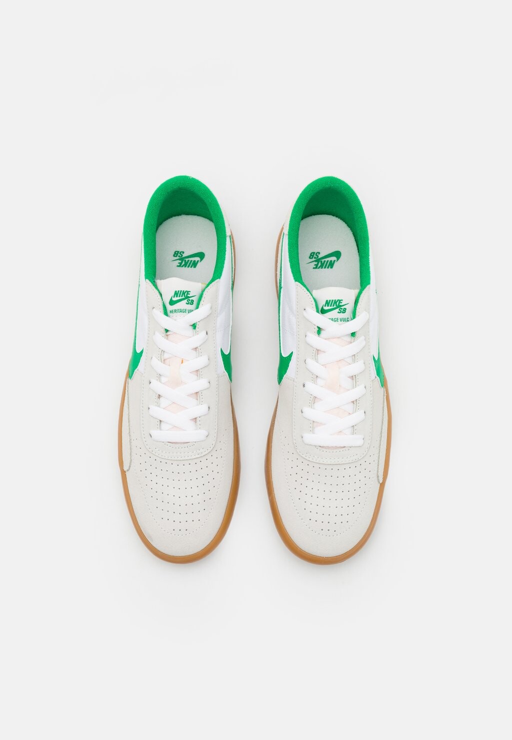 

Низкие кроссовки Heritage Unisex Nike, Summit White/Lucky Green/белый/светло-коричневый