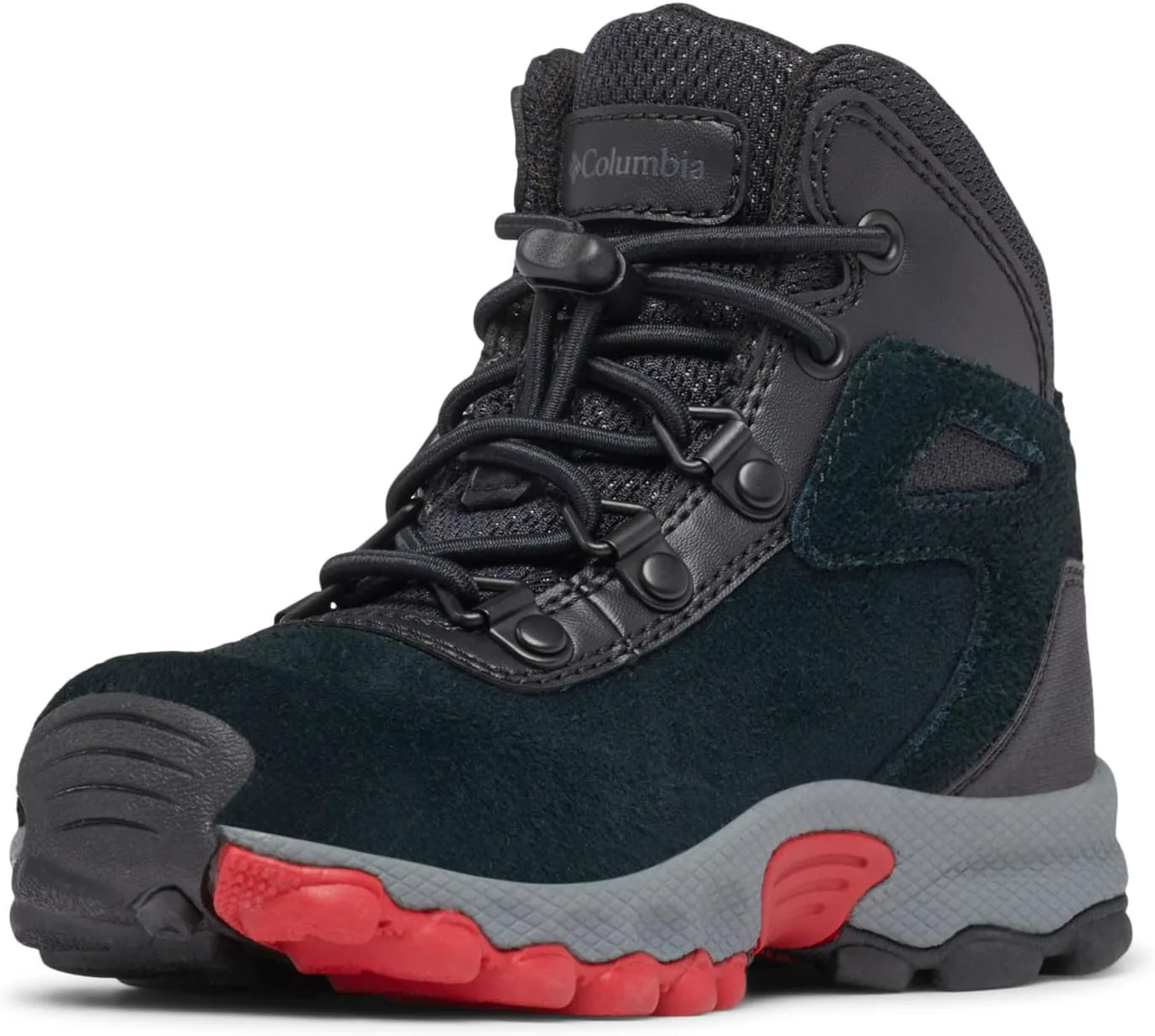 Унисекс-кроссовки Columbia Youth Newton Ridge Amped, черный/красный — фото 2