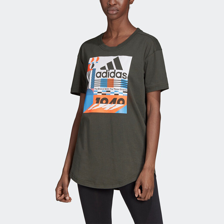 Футболка женская Land Brown Adidas — фото 2
