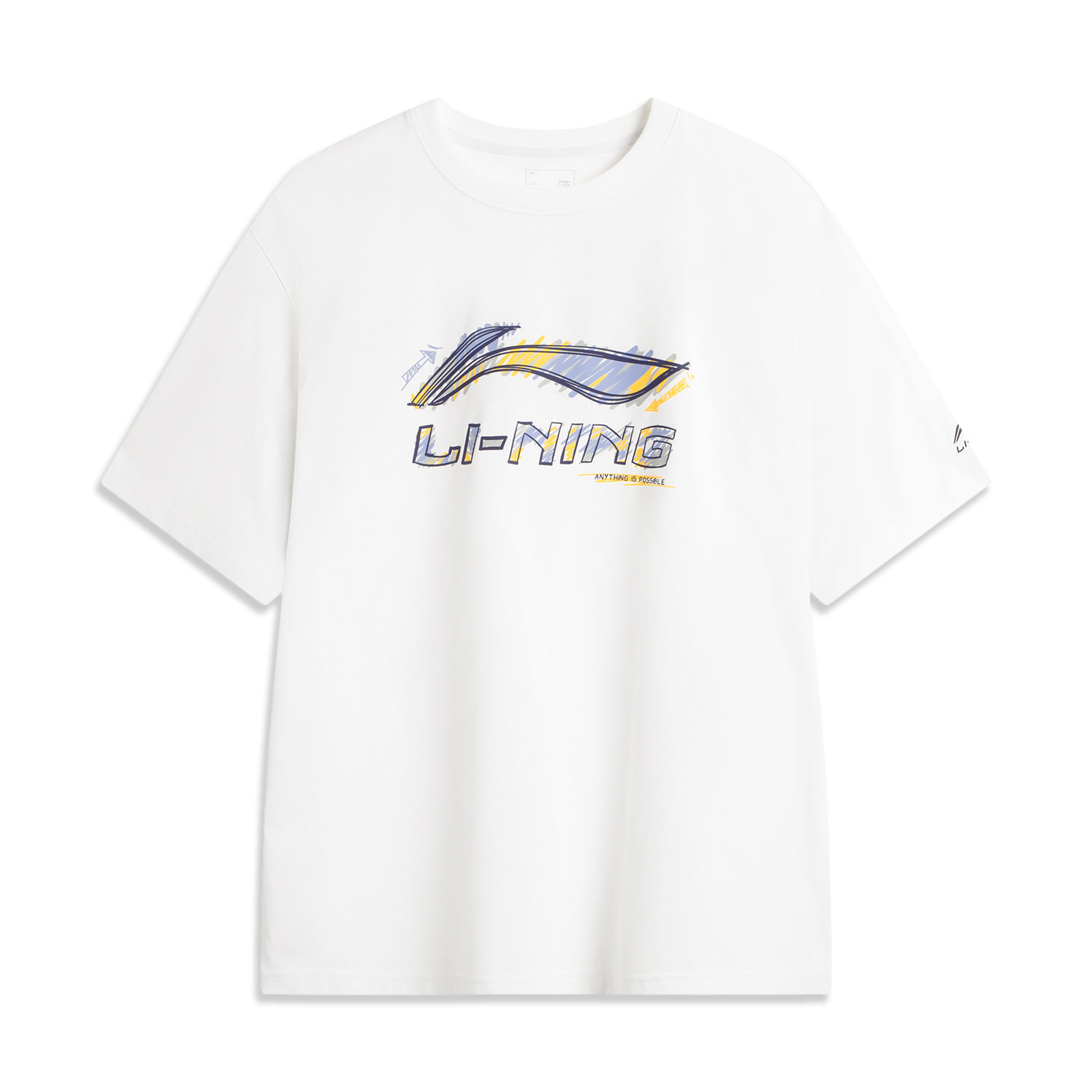 

LINING Футболка мужская стандартная белая