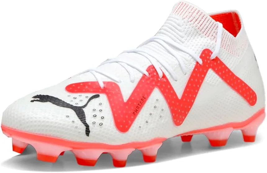 PUMA - Мужские кроссовки Future Pro Fg/Ag, Puma White Puma Black Fire Orchid — фото 2