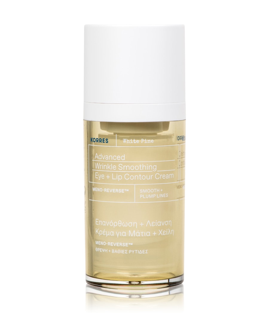 

Крем для глаз KORRES WHITE PINE Glättende Augen- und Lippenkonturcreme, 15 ml
