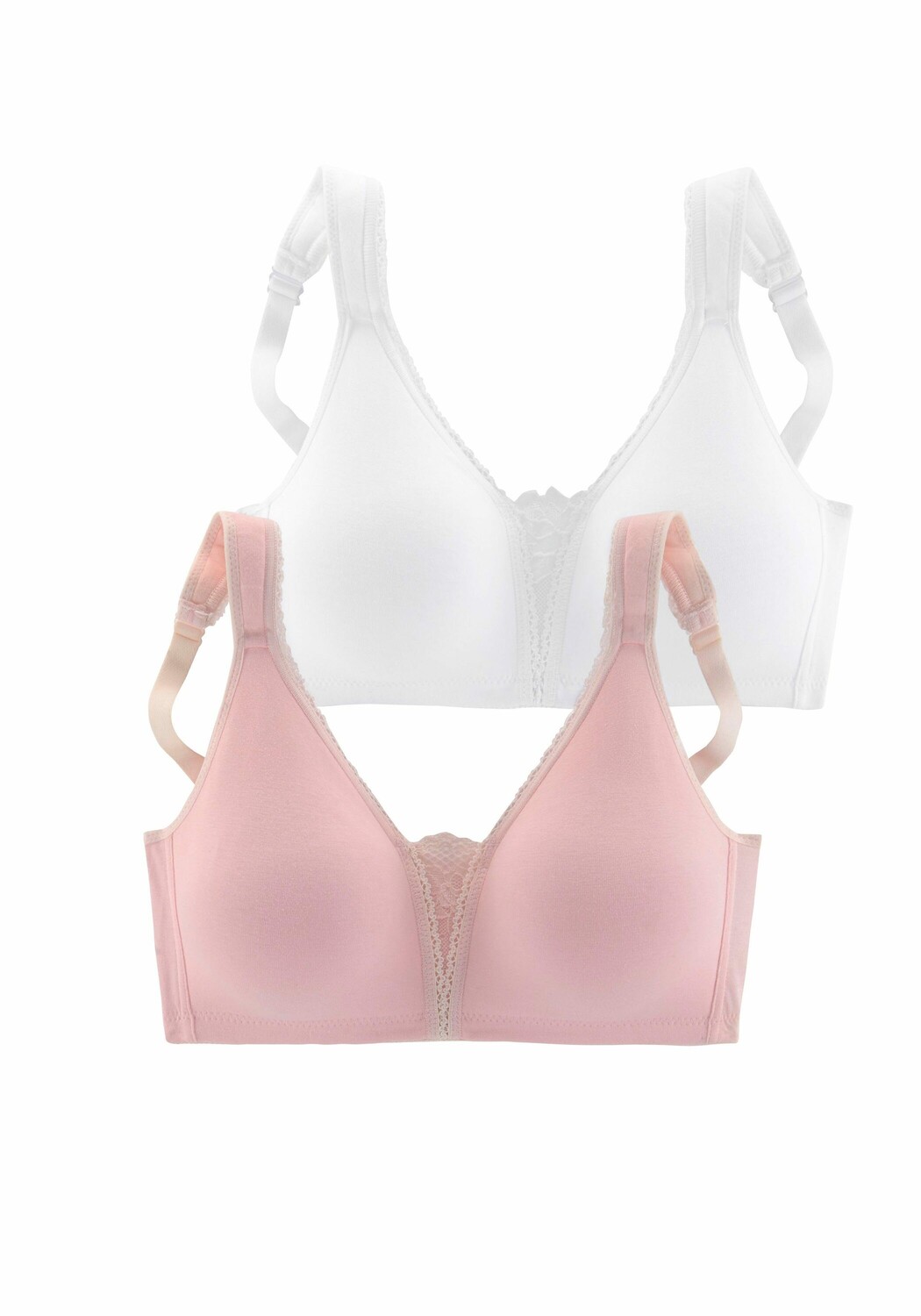 

Бюстгальтер без косточек PETITE FLEUR Soft BH, цвет rosa+weiß