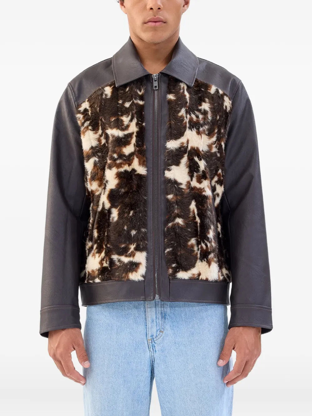 

Куртка со вставками Unreal Fur, серый