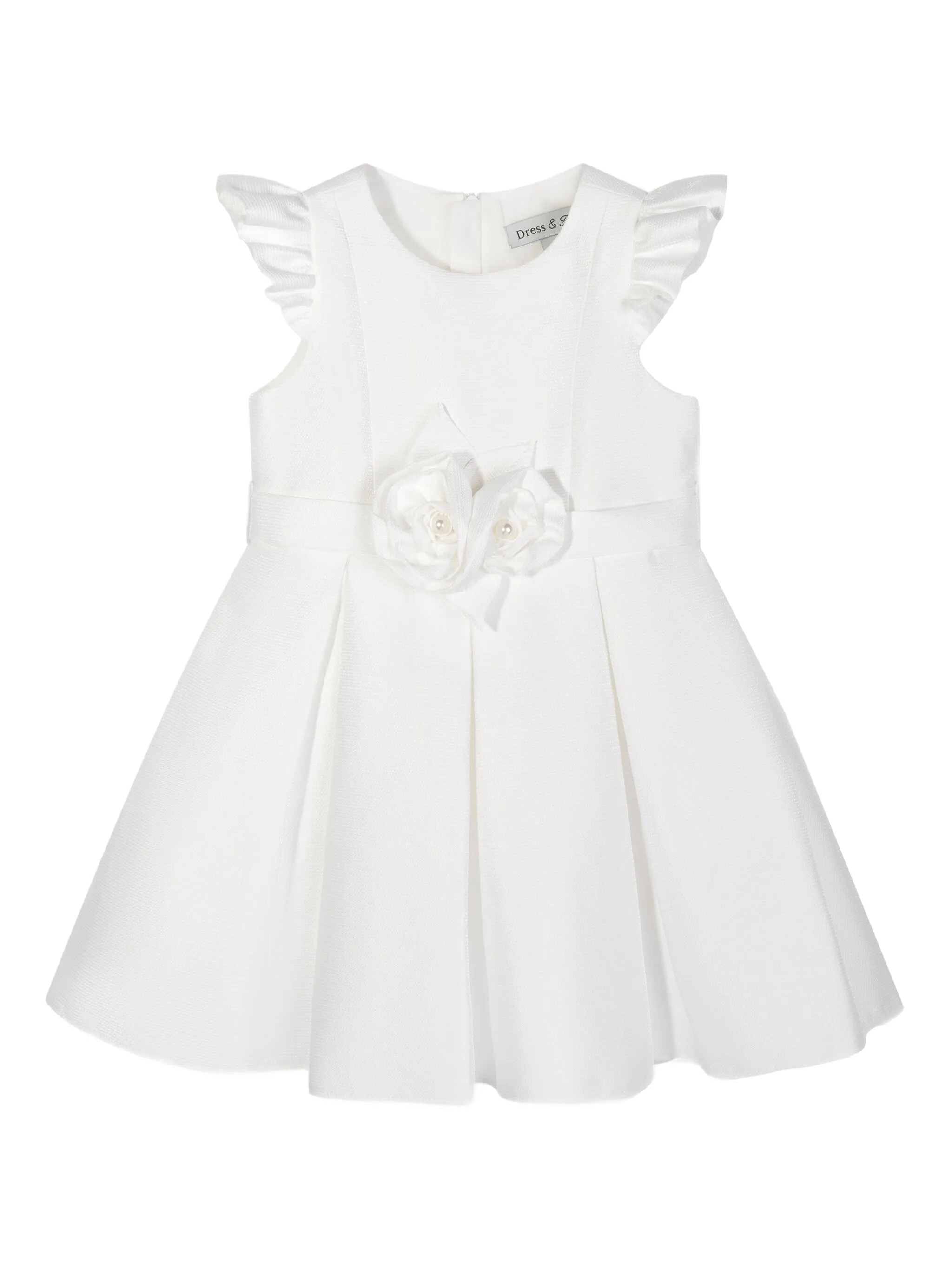 

Декорированное платье с оборками Dress & Fleur, белый