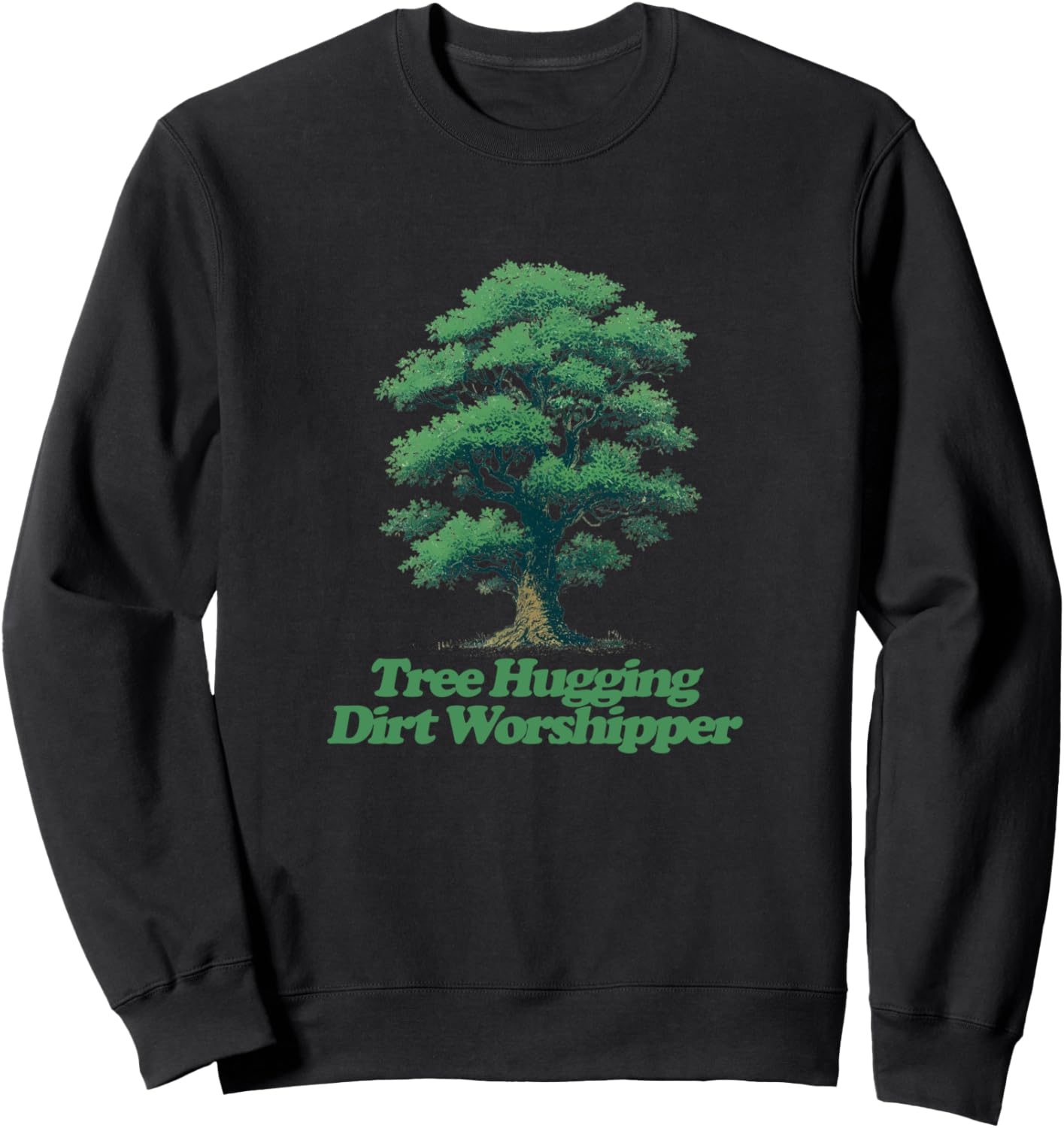 

Толстовка Wood Hug Dirt Admirer Plant More Trees Teez, черный