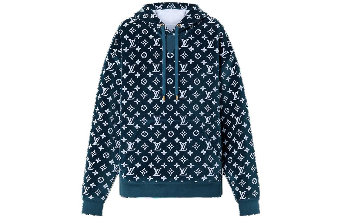 

LOUIS VUITTON Свитшот женский синий