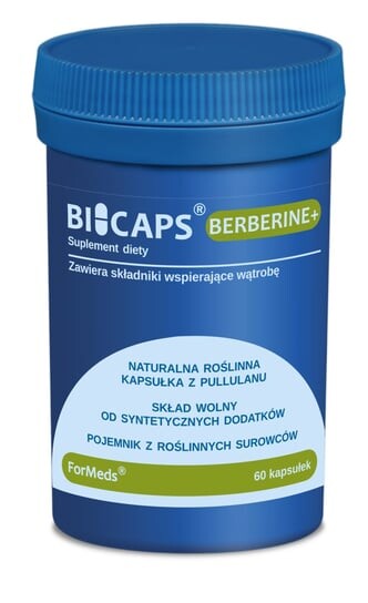 

Formeds, Bicaps Berberine+, холестерин в печени, 60 капсул.