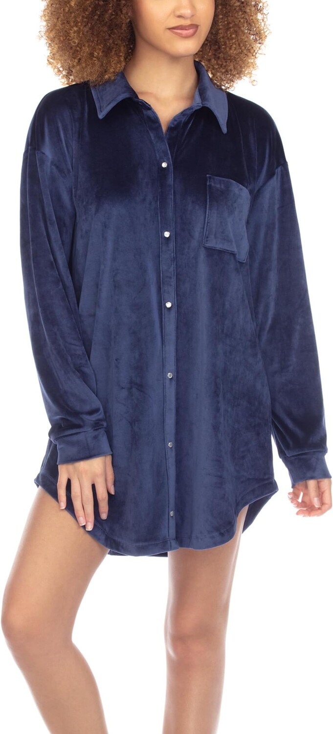 

Ночная рубашка Honeydew Intimates Much Love Velour Sleepshirt, цвет Zealous